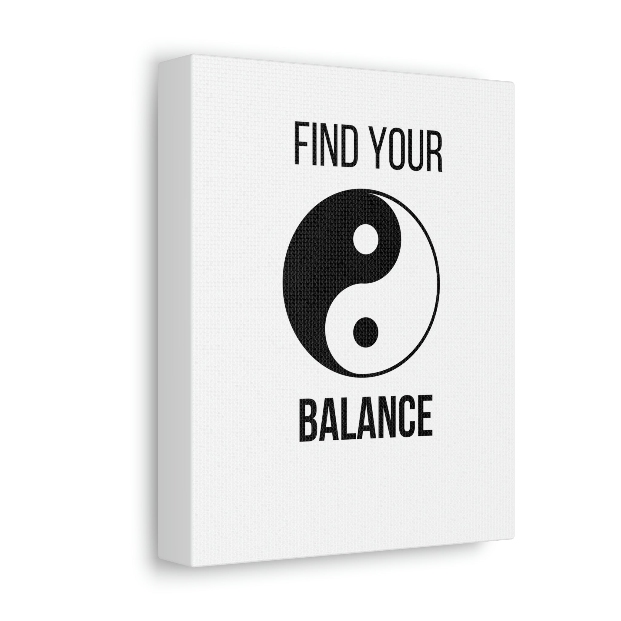 Find Your Balance, Canvas