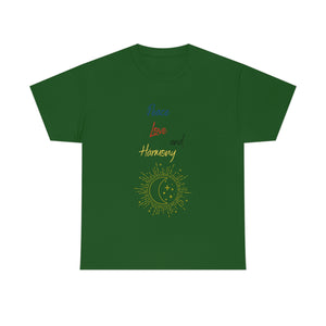 Peace,Love and Harmony T-Shirt