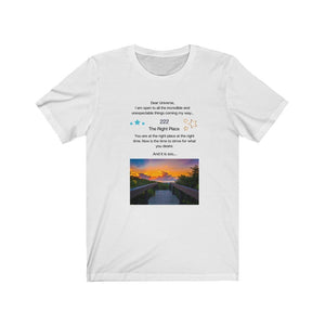 Unisex Angel Number 222 T-Shirt - Harmony is Global