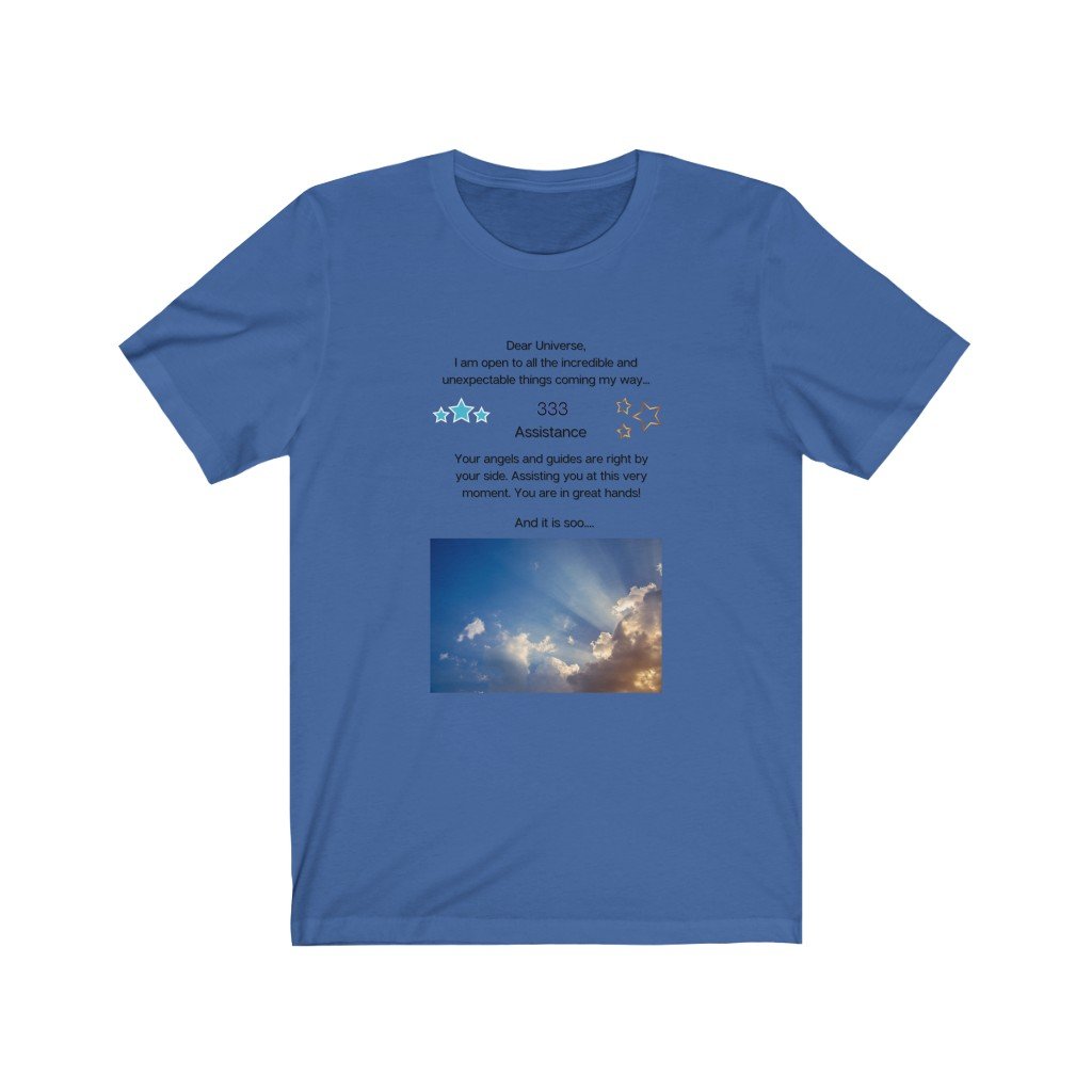 Unisex Angel Number 333 T-Shirt - Harmony is Global